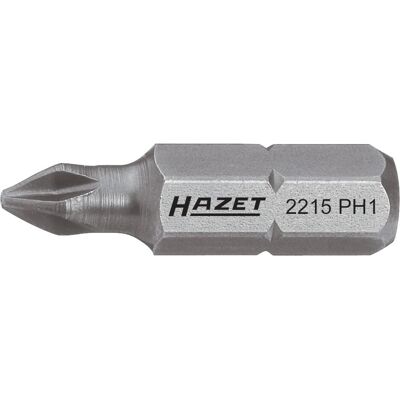 HAZET, Bits, Bit 2215-PH3 ∙ Sechskant6,3 (1/4 Zoll) ∙ Kreuzschlitz Profil PH ∙ PH3 (Kreuz Phillips PH) HAZET, Bits, Bit 2215-PH3 ∙ Sechskant6,3 (1/4 Zoll) ∙ Kreuzschlitz Profil PH ∙ PH3 (Kreuz Phillips PH)