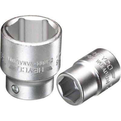 HEYCO, Steckschlüssel + Stecknuss, Steckschlüssel-Einsätze 27 mm (27 mm) HEYCO, Steckschlüssel + Stecknuss, Steckschlüssel-Einsätze 27 mm (27 mm)