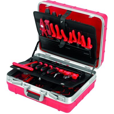 Cimco, Werkzeugkoffer, Werkzeugkoffer Elektro 100 (53 Teile) Cimco, Werkzeugkoffer, Werkzeugkoffer Elektro 100 (53 Teile)