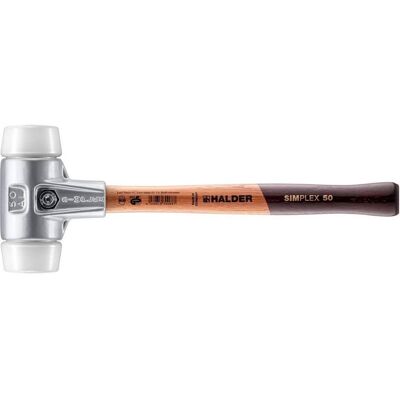 Halder, Hammer, Schonhammer SIMPLEX Länge 370 mm Kopf-Ø 50 mm Holz (675 g) Halder, Hammer, Schonhammer SIMPLEX Länge 370 mm Kopf-Ø 50 mm Holz (675 g)