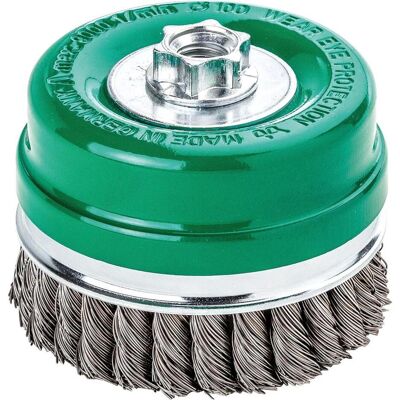 Lessmann, Bürstenwerkzeug, Kopbørste Snoet 80mm M14 RF 0,50 Lessmann, Bürstenwerkzeug, Kopbørste Snoet 80mm M14 RF 0,50