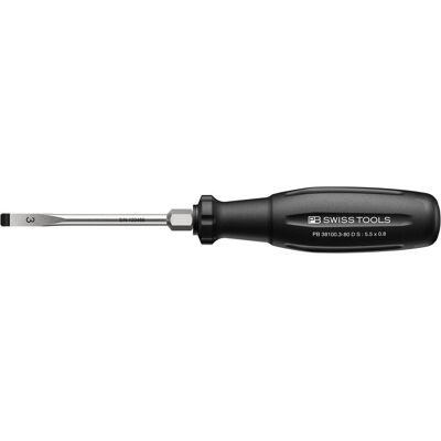 Packard Bell Swiss Tools, Schraubenzieher, Schlitz-Schraubenzieher PB 38100 SwissGrip Evo Gr. 3 80 mm D S (Schlitz) Packard Bell Swiss Tools, Schraubenzieher, Schlitz-Schraubenzieher PB 38100 SwissGrip Evo Gr. 3 80 mm D S (Schlitz)