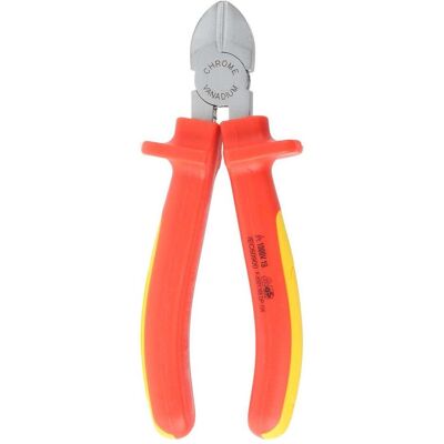 RS PRO, Bolzenschneider + Seitenschneider, 6" insulated VDE side cutter (152.40 mm) RS PRO, Bolzenschneider + Seitenschneider, 6" insulated VDE side cutter (152.40 mm)