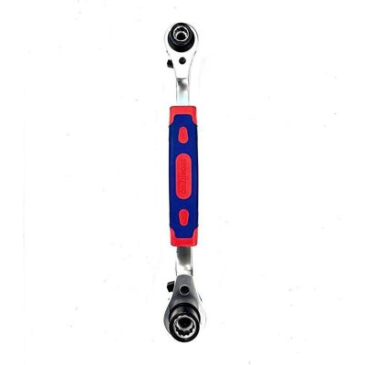 Workpro, Ratsche, 8 in 1 multiple socket ratchet wrench - 8 - 10 - 12 - 13 - 14 - 17 - 19 - 21 mm Workpro, Ratsche, 8 in 1 multiple socket ratchet wrench - 8 - 10 - 12 - 13 - 14 - 17 - 19 - 21 mm