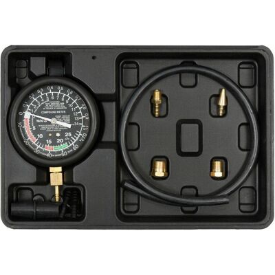 Yato, Zubehör Baustoffe, Vakuummeter, 9-teiliges Set zur Druckmessung (YT-73050) in Vakuumsystemen Yato, Zubehör Baustoffe, Vakuummeter, 9-teiliges Set zur Druckmessung (YT-73050) in Vakuumsystemen