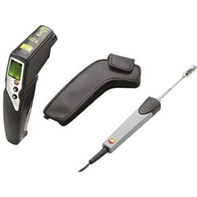 Testo, Infrarotthermometer, 830-T4-SET Infrarot Thermometer 30:1, bis +400°C, Celsius Testo, Infrarotthermometer, 830-T4-SET Infrarot Thermometer 30:1, bis +400°C, Celsius