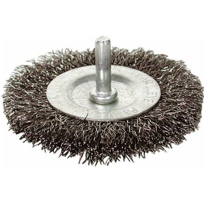 Extol, Schleifmittel, Rundbürste, O 75mm, Welldraht S 0,3mm, Stiel 6mm Extol, Schleifmittel, Rundbürste, O 75mm, Welldraht S 0,3mm, Stiel 6mm