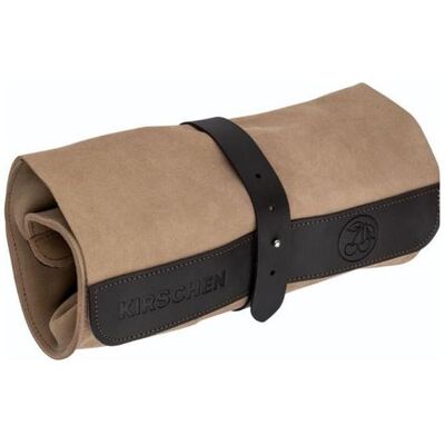 Kirschen, Beitel + Handhobel, Leder-Rolltasche, leer 12 Fächer Kirschen, Beitel + Handhobel, Leder-Rolltasche, leer 12 Fächer