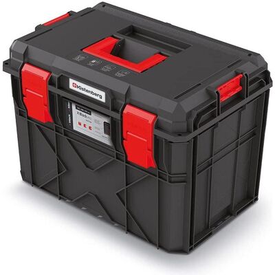 Kistenberg, Werkzeugkoffer, X Block PRO Werkzeugkasten – 546 x 380 x 407 mm – 50 kg Tragkraft – Kunststoff Kistenberg, Werkzeugkoffer, X Block PRO Werkzeugkasten – 546 x 380 x 407 mm – 50 kg Tragkraft – Kunststoff