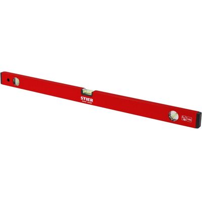 Stier, Wasserwaage, Wasserwaage 80 cm Aluminium ± 1,0 mm/m drei Libellen (80 cm) Stier, Wasserwaage, Wasserwaage 80 cm Aluminium ± 1,0 mm/m drei Libellen (80 cm)