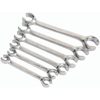 Kendo, Schraubenschlüssel, Doppelringschlüsselsatz offene Ausführung Kendo, Schraubenschlüssel, Doppelringschlüsselsatz offene Ausführung