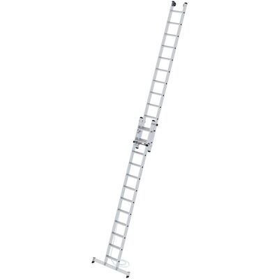Günzburger Steigtechnik MUNK Stufen - Seilzugleiter mit Nivello-Traverse - Leiter Günzburger Steigtechnik MUNK Stufen - Seilzugleiter mit Nivello-Traverse - Leiter