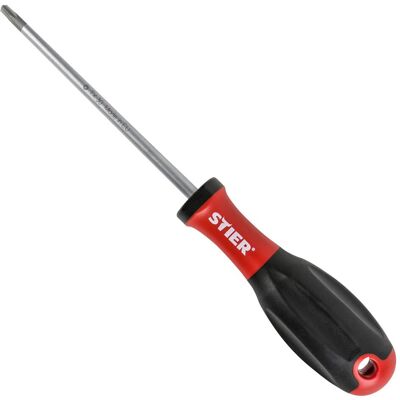 Stier, Schraubenzieher, Torx-Schraubendreher, mit 3K-Kraft-Griff, TX 25 (TX) Stier, Schraubenzieher, Torx-Schraubendreher, mit 3K-Kraft-Griff, TX 25 (TX)