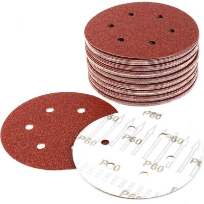 Klingspor, Schleifmittel, 150 mm Schleifscheiben/Schleifpapier 12,7 cm ps18ek, 50 Stück Scheiben////Körnung 60//// (60) Klingspor, Schleifmittel, 150 mm Schleifscheiben/Schleifpapier 12,7 cm ps18ek, 50 Stück Scheiben////Körnung 60//// (60)