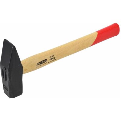 Awtools - Młotek ślusarski 1,0 kg Trzonek Drewniany Black Line - 1150 g - 360 mm - Holzgriff - Hammer Awtools - Młotek ślusarski 1,0 kg Trzonek Drewniany Black Line - 1150 g - 360 mm - Holzgriff - Hammer