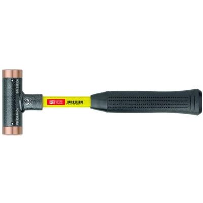 Packard Bell Swiss Tools, Hammer, Rückschlagfreier Hammer, mit Kupfer-Einsätzen, Superglas-Stiel, 32 mm (850 g) Packard Bell Swiss Tools, Hammer, Rückschlagfreier Hammer, mit Kupfer-Einsätzen, Superglas-Stiel, 32 mm (850 g)
