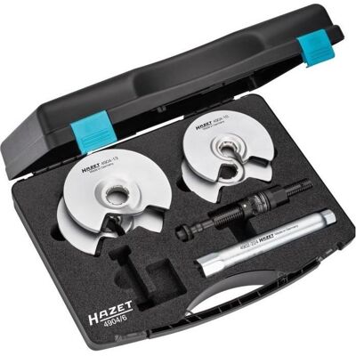 HAZET, Fahrzeug Werkzeug, 4904/6.COMBI Federspanner-Set 6-teilig mit Aufsatz HAZET, Fahrzeug Werkzeug, 4904/6.COMBI Federspanner-Set 6-teilig mit Aufsatz