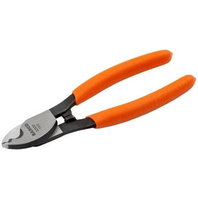 Bahco Bolzenschneider + Seitenschneider, Kabelschneider mit PVC-beschichteten Griffen für Cu- und Al-Kabel 160 mm (160 mm) Bahco Bolzenschneider + Seitenschneider, Kabelschneider mit PVC-beschichteten Griffen für Cu- und Al-Kabel 160 mm (160 mm)
