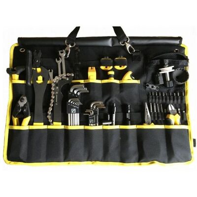 Pedros, Werkzeugkoffer, Pedro's Pro Burrito Tool Kit, 41-tlg. tragbares Werkzeugset (41 Teile) Pedros, Werkzeugkoffer, Pedro's Pro Burrito Tool Kit, 41-tlg. tragbares Werkzeugset (41 Teile)