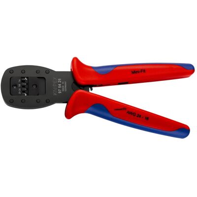 Knipex, Zange, Crimpzange für Miniaturstecker (190 mm) Knipex, Zange, Crimpzange für Miniaturstecker (190 mm)