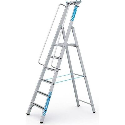 Zarges, Leiter + Gerüst, Alu-Stehleiter mit grosser Plattform (Stehleiter, 275 cm) Zarges, Leiter + Gerüst, Alu-Stehleiter mit grosser Plattform (Stehleiter, 275 cm)