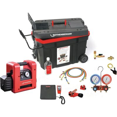 Rothenberger, Bolzenschneider + Seitenschneider, Kälte/Klima-Komplettset ROCADDY 120 R32 ANALOG bis 1 3/8 ″ 6-35 mm 230 / 50 V / Hz (370 mm) Rothenberger, Bolzenschneider + Seitenschneider, Kälte/Klima-Komplettset ROCADDY 120 R32 ANALOG bis 1 3/8 ″ 6-35 mm 230 / 50 V / Hz (370 mm)