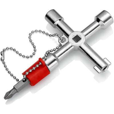 Knipex Schaltschrankschlüssel - Schraubenschlüssel für Steuerungssysteme Knipex Schaltschrankschlüssel - Schraubenschlüssel für Steuerungssysteme