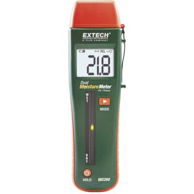 Extech, Feuchtigkeitsmessgerät, Materialfeuchtemessgerät MO260 Extech, Feuchtigkeitsmessgerät, Materialfeuchtemessgerät MO260