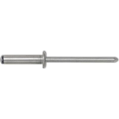 Gesipa, Nieten, Spreizniete Flachrundkopf 4.8x25 Aluminium mit Stahldorn Gesipa, Nieten, Spreizniete Flachrundkopf 4.8x25 Aluminium mit Stahldorn