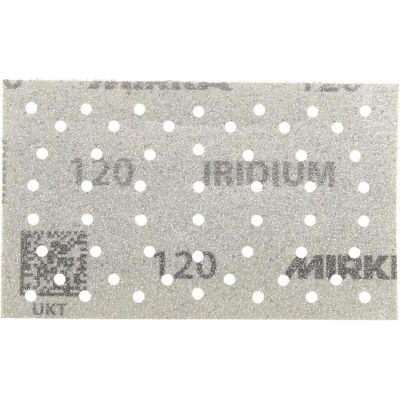 Mirka Schleifmittel IRIDIUM - 81x133mm, Körnung 120, 100 stk Mirka Schleifmittel IRIDIUM - 81x133mm, Körnung 120, 100 stk