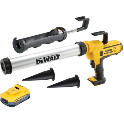 DeWalt, Kartuschenpistole + Fettpresse, DCE 581 NK Akku Kartuschenpistole 18 V 310 ml + 1x Powerstack Akku 5,0 Ah + Koffer - ohne (Kartuschenpistole) DeWalt, Kartuschenpistole + Fettpresse, DCE 581 NK Akku Kartuschenpistole 18 V 310 ml + 1x Powerstack Akku 5,0 Ah + Koffer - ohne (Kartuschenpistole)