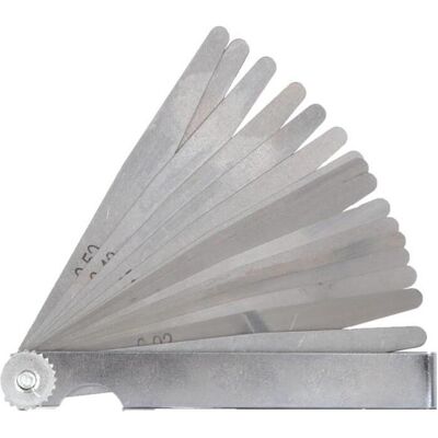 Proline, Messlehre, Pro-Line Fühlerlehre 17 Buchstaben 200 mm 0,02–1,00 mm 21220 (20 cm) Proline, Messlehre, Pro-Line Fühlerlehre 17 Buchstaben 200 mm 0,02–1,00 mm 21220 (20 cm)