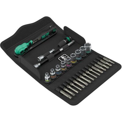 Wera, Steckschlüssel + Stecknuss, 8100 SA 15 (10 mm, 11 mm, 12 mm, 13 mm, 5 mm, 5.5 mm, 6 mm, 7 mm, 8 mm) Wera, Steckschlüssel + Stecknuss, 8100 SA 15 (10 mm, 11 mm, 12 mm, 13 mm, 5 mm, 5.5 mm, 6 mm, 7 mm, 8 mm)
