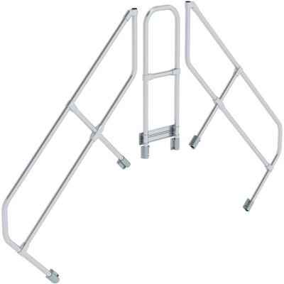Munk, Leiter + Gerüst, Zweiter Handlauf für Überstieg 45° 5 Stufen (80 cm) Munk, Leiter + Gerüst, Zweiter Handlauf für Überstieg 45° 5 Stufen (80 cm)