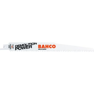 Bahco Sägeblatt, Sandflex Bimetall-Säbelsägeblätter-Satz für Abbrucharbeiten 5/8 ZpZ, 300 mm - 2 Stk/Einzelhandelsv Bahco Sägeblatt, Sandflex Bimetall-Säbelsägeblätter-Satz für Abbrucharbeiten 5/8 ZpZ, 300 mm - 2 Stk/Einzelhandelsv