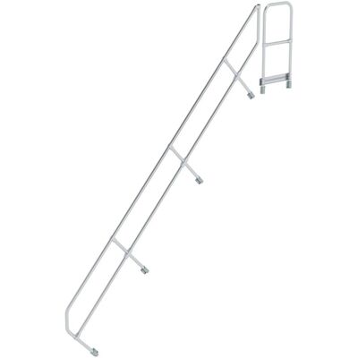 Munk, Leiter + Gerüst, Zweiter Handlauf für Treppe mit Plattform 45° 15 Stufen (Gerüst, 46 cm) Munk, Leiter + Gerüst, Zweiter Handlauf für Treppe mit Plattform 45° 15 Stufen (Gerüst, 46 cm)