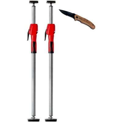 Bessey, Schraubstock + Zwinge, Decken- und Montagestützen-Set mit Pumpgriff STE300 Bessey, Schraubstock + Zwinge, Decken- und Montagestützen-Set mit Pumpgriff STE300