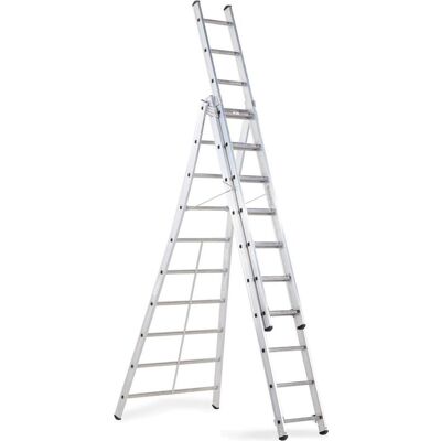 Altrex, Leiter + Gerüst, Kibo 3-Delige Reformladder Kru 3 X 10 (Teleskopleiter) Altrex, Leiter + Gerüst, Kibo 3-Delige Reformladder Kru 3 X 10 (Teleskopleiter)