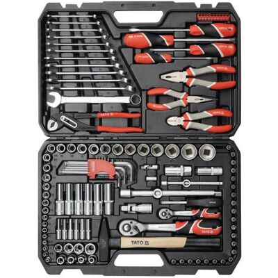 Yato, Werkzeugkoffer, YT-38901 (122 Teile) Yato, Werkzeugkoffer, YT-38901 (122 Teile)
