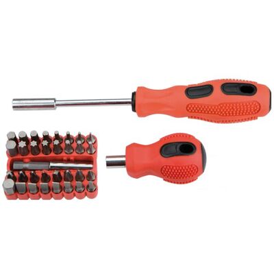 Top Tools Schraubendreher-Bit-Set - 35 Stück - Handwerkzeuge Top Tools Schraubendreher-Bit-Set - 35 Stück - Handwerkzeuge