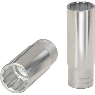 KS Tools, Steckschlüssel + Stecknuss, Werkzeuge-Maschinen GmbH 1/2" 12-kant-Stecknuss, lang, 7/8", auf Hänger (7/8") KS Tools, Steckschlüssel + Stecknuss, Werkzeuge-Maschinen GmbH 1/2" 12-kant-Stecknuss, lang, 7/8", auf Hänger (7/8")