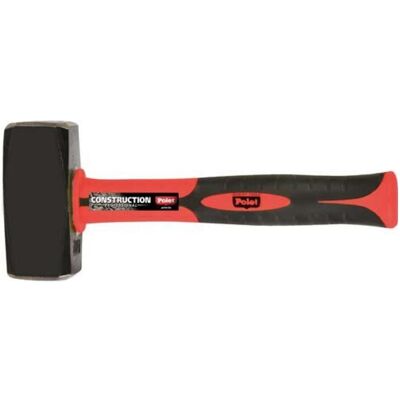 Polet Fiber Hammer - 1000g - Stahlkopf & Glasfaserstiel - Robustes Werkzeug Polet Fiber Hammer - 1000g - Stahlkopf & Glasfaserstiel - Robustes Werkzeug