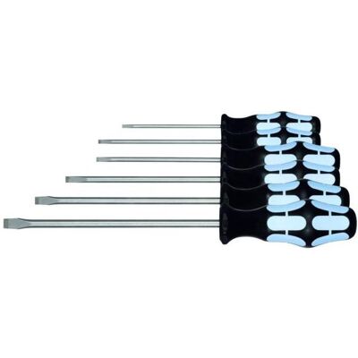 Wera, Schraubenzieher, Norm-Schraubendreher-Satz "Stainless", mit Kraftform-Heft, 6-teilig (Schlitz) Wera, Schraubenzieher, Norm-Schraubendreher-Satz "Stainless", mit Kraftform-Heft, 6-teilig (Schlitz)