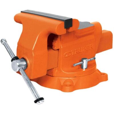 Truper, Schraubstock + Zwinge, Schlosserzwingen, HEAVY DUTY 150 mm, 24,2 kg. 360° drehbar. Veränderbare Lippen Truper, Schraubstock + Zwinge, Schlosserzwingen, HEAVY DUTY 150 mm, 24,2 kg. 360° drehbar. Veränderbare Lippen