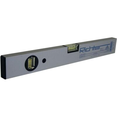 Richter, Wasserwaage, LM-Wasserwaage Silber eloxiert ohne Magnet Länge 1000 mm (100 cm) Richter, Wasserwaage, LM-Wasserwaage Silber eloxiert ohne Magnet Länge 1000 mm (100 cm)