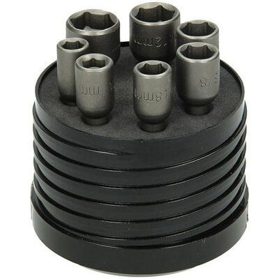 Hikoki, Steckschlüssel + Stecknuss, Zubehör 752239 Steckschlüsselsatz 7-teilig 1/4" magnetisch Hikoki, Steckschlüssel + Stecknuss, Zubehör 752239 Steckschlüsselsatz 7-teilig 1/4" magnetisch