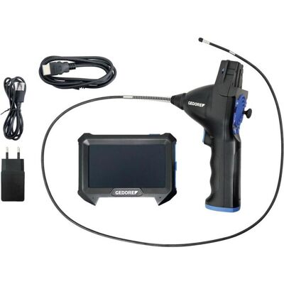 Gedore, Endoskopkamera, 3517381 Videoscope 360° mit 4-Wege-Scharnier in stabilem Koffer Gedore, Endoskopkamera, 3517381 Videoscope 360° mit 4-Wege-Scharnier in stabilem Koffer
