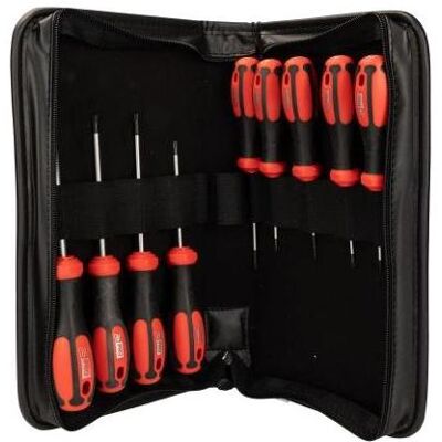 RS PRO, Schraubenzieher, Standard-Schraubendrehersatz, 9-teilig TORX (Pin-torx) RS PRO, Schraubenzieher, Standard-Schraubendrehersatz, 9-teilig TORX (Pin-torx)