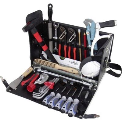 Alarm, Werkzeugkoffer, Werkzeuge 56077065 Werkzeugtasche bestückt (L x B x H) 435 x 370 x 195 Alarm, Werkzeugkoffer, Werkzeuge 56077065 Werkzeugtasche bestückt (L x B x H) 435 x 370 x 195