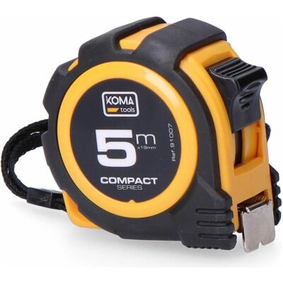 Koma Tools, Längenmesswerkzeug, Flexometer Compact ABS 5 m x 19 mm (5 m) Koma Tools, Längenmesswerkzeug, Flexometer Compact ABS 5 m x 19 mm (5 m)